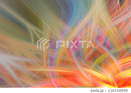 カラフルで抽象的なシルクのイメージ 116150040