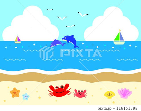真夏の海 116151598