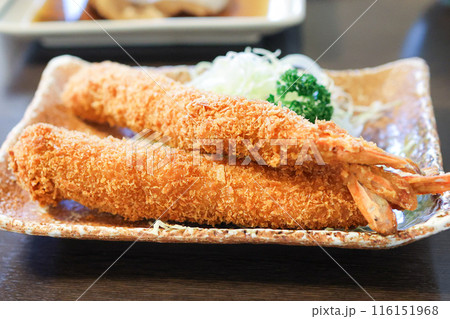 エビフライの定食 116151968
