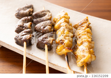 おいしい焼き鳥、はつとぼんじり おいしい焼き鳥、はつとぼんじり 116152209