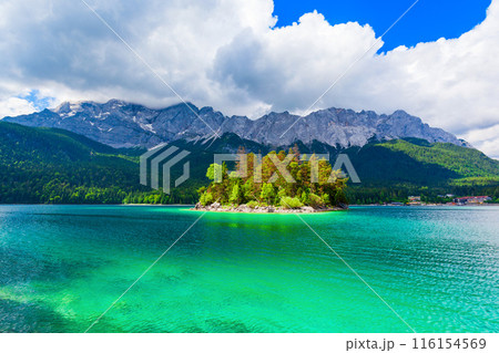 Eibsee lake in Bavaria, Germany 116154569