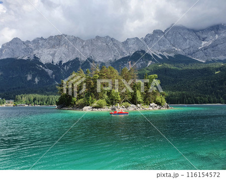 Eibsee lake in Bavaria, Germany 116154572