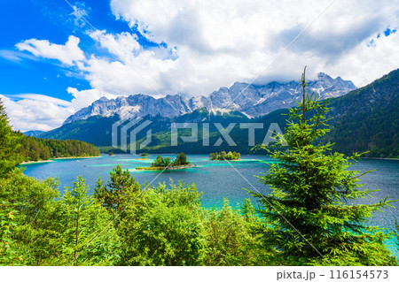 Eibsee lake in Bavaria, Germany 116154573