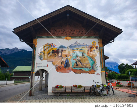 Luftlmalerei house facade painting in Walchensee 116154602