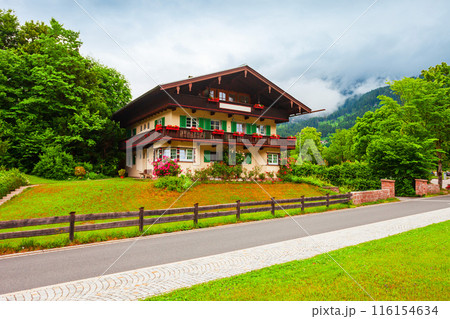 Berchtesgaden town in Bavaria, Germany 116154634