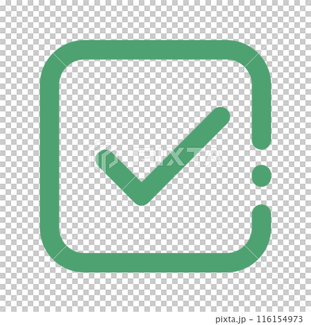 Modern checkbox icon. Decision or choice. Vector. Modern checkbox icon. Decision or choice. Vector. 116154973