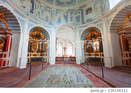 Marienkirche interior in Wurzburg Marienberg Fortress 116156111