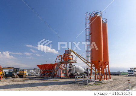 Concrete mixing plant Concrete mixing plant 116156173
