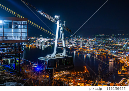 【#函館】函館山のロープウェイ 【#函館】函館山のロープウェイ 116156425