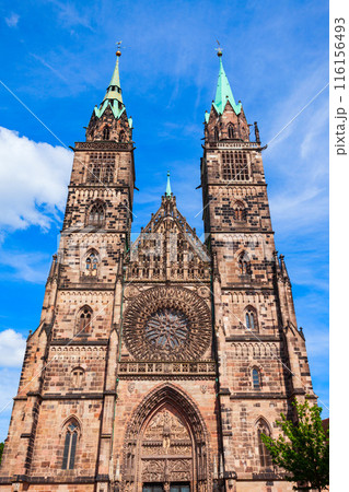 Nuremberg old town in Bavaria, Germany 116156493
