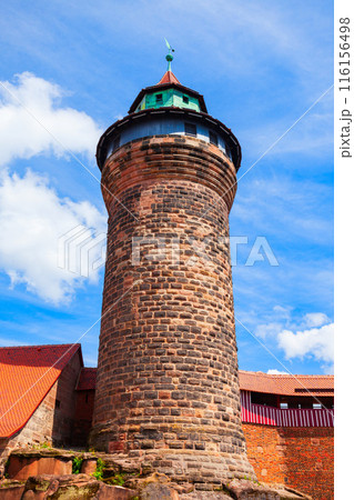 Nuremberg Castle in Nuremberg city, Bavaria 116156498