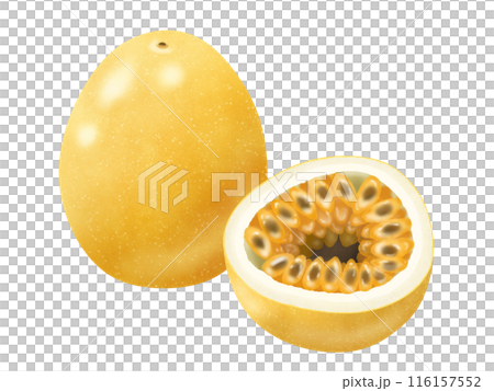 1 and a half yellow passion fruit 116157552