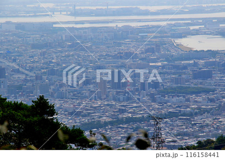 行者山　東観望より　西宮市及び尼崎市方面を望む 116158441