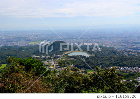行者山 東観望より 甲山 北山貯水池 を望む 行者山 東観望より 甲山 北山貯水池 を望む 116158520