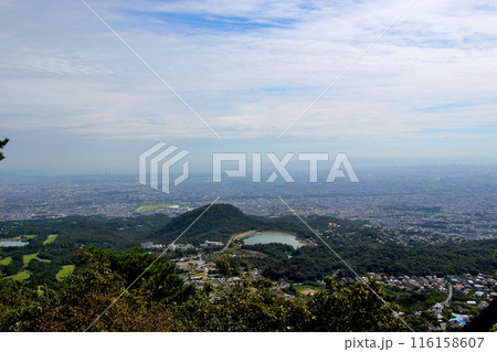 行者山 東観望より 甲山 北山貯水池 を望む 行者山 東観望より 甲山 北山貯水池 を望む 116158607