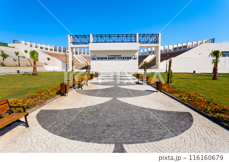 Didim amphitheater and park in Didim city Turkey Didim amphitheater and park in Didim city Turkey 116160679