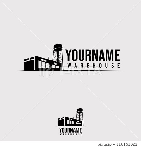 Warehouse icon symbol logo design template 116161022