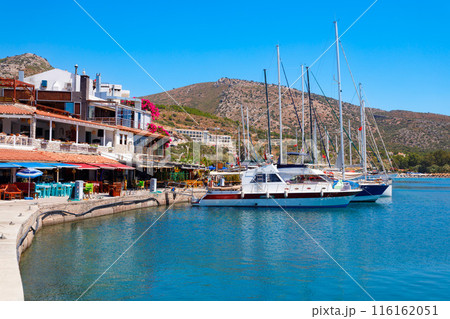 Boats and yachts at Datca marina in Turkey Boats and yachts at Datca marina in Turkey 116162051
