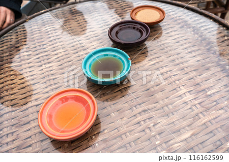 Small Moroccan Tagines, Traditional Color Morocco Pottery, African Souvenir, Moroccan Food 116162599