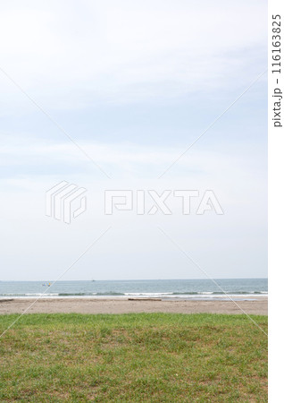 神奈川県由比ガ浜の風景 神奈川県由比ガ浜の風景 116163825