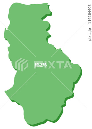 徳之島(鹿児島県)の形 116164408