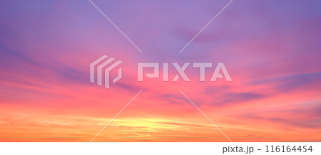 Sunset sky background Sunset sky background 116164454
