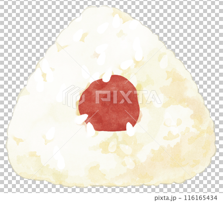 酸梅三角飯糰（有外線）水彩觸感 116165434