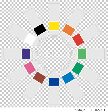 絵の具のチューブ 116165901