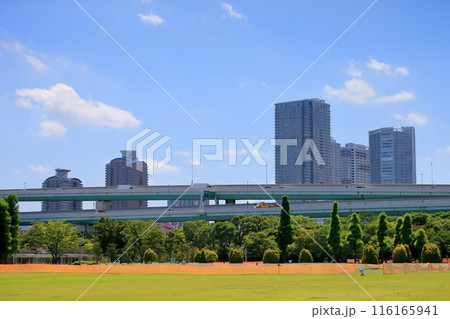 辰巳の森海浜公園の風景（東京都江東区） 116165941