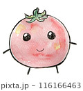 トマトのかわいいキャラクターです 116166463