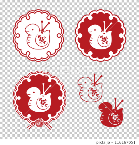 各種雪環圖案和蛇飾品 116167051