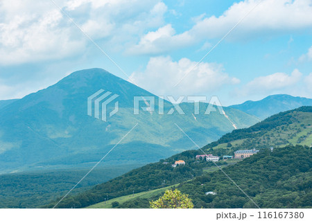 山の上から見た景色 116167380