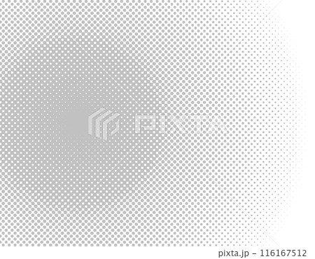 背景素材: ドット 水玉 アメコミ スクリーントーン 灰色 8 背景素材: ドット 水玉 アメコミ スクリーントーン 灰色 8 116167512
