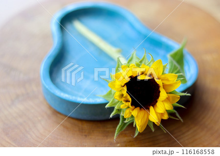 花瓶に入る向日葵 花瓶に入る向日葵 116168558