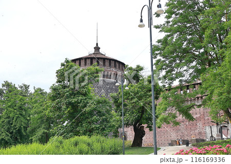 イタリアミラノ スフォルツェスコ城 イタリアミラノ スフォルツェスコ城 116169336