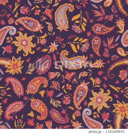 Bright Floral Design on Dark Bright Floral Design on Dark 116169641