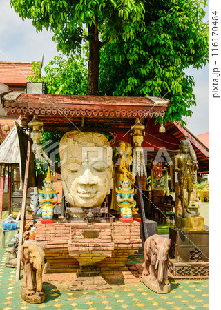 タイチェンマイにある寺院の美しい風景 タイチェンマイにある寺院の美しい風景 116170484