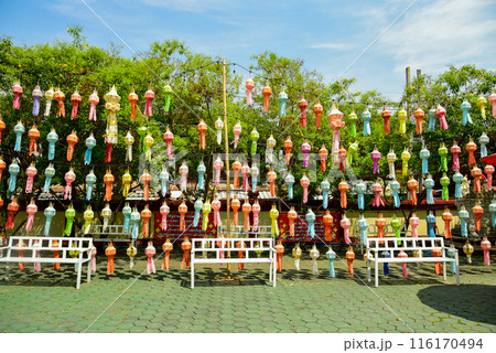 タイチェンマイにある寺院の美しい風景 タイチェンマイにある寺院の美しい風景 116170494