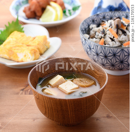 お味噌汁 朝食イメージ お味噌汁 朝食イメージ 116170553