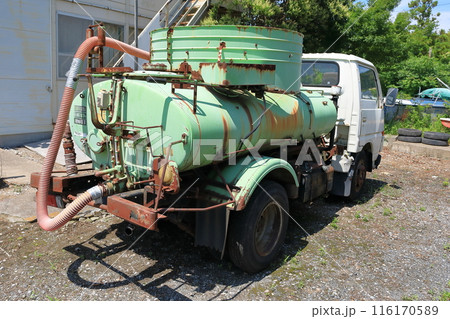 バキュームカー(吸上車) イメージ バキュームカー(吸上車) イメージ 116170589
