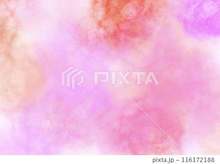 夢かわいい水彩にじみテクスチャ背景(ピンク) 夢かわいい水彩にじみテクスチャ背景(ピンク) 116172188