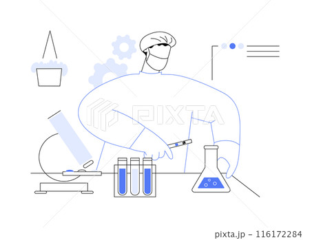 Drug testing abstract concept vector illustration. Drug testing abstract concept vector illustration. 116172284