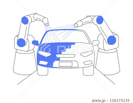 Paint shop abstract concept vector illustration. Paint shop abstract concept vector illustration. 116173135