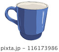 おしゃれなコーヒーカップ（男性用） 116173986