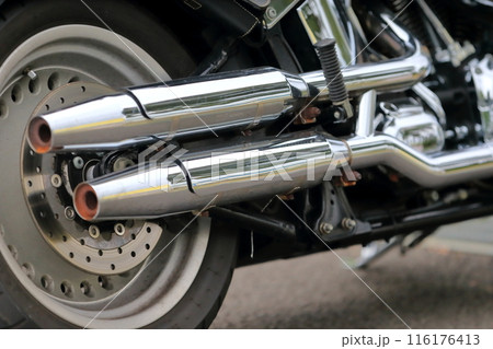 バイクのマフラー　イメージ 116176413