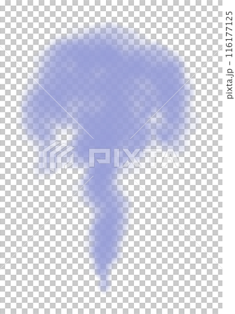 藍紫色的煙霧從下往上升騰 藍紫色的煙霧從下往上升騰 116177125