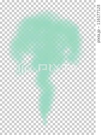 藍綠色的煙霧從下往上升騰 116177128