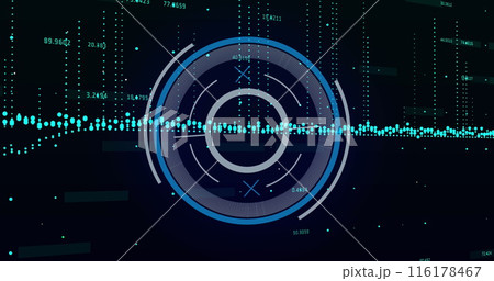 Image of scan scope over dark background 116178467