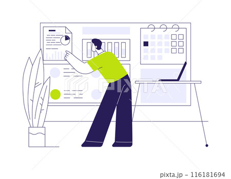 Sitemap and information architecture abstract concept vector illustration. 116181694