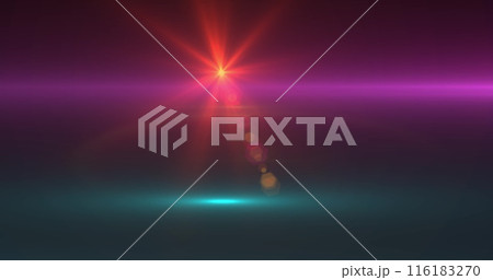 Image of light spots over black background 116183270